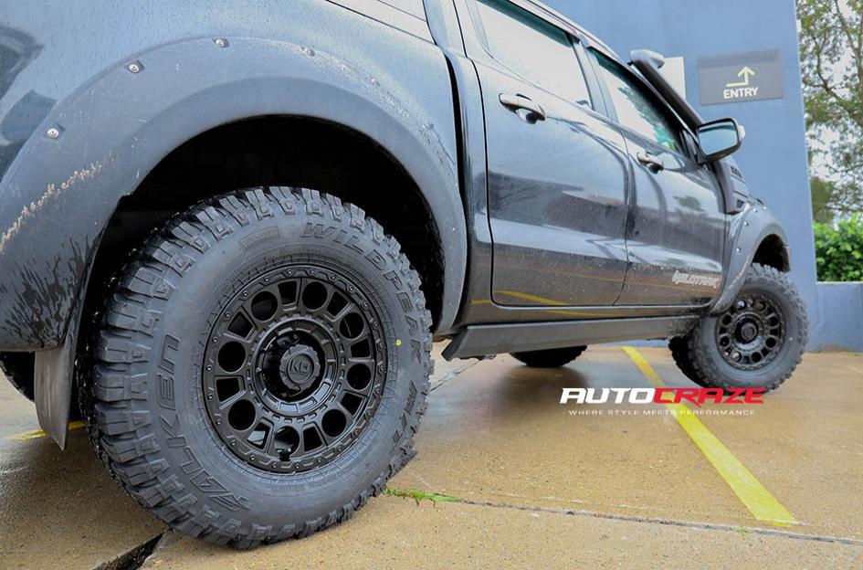 FORD RANGER GENERAL SATIN BLACK